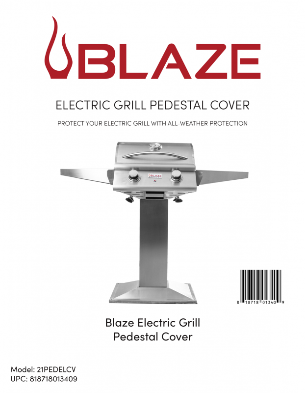 Blaze Electric Pedestal Grill Cover