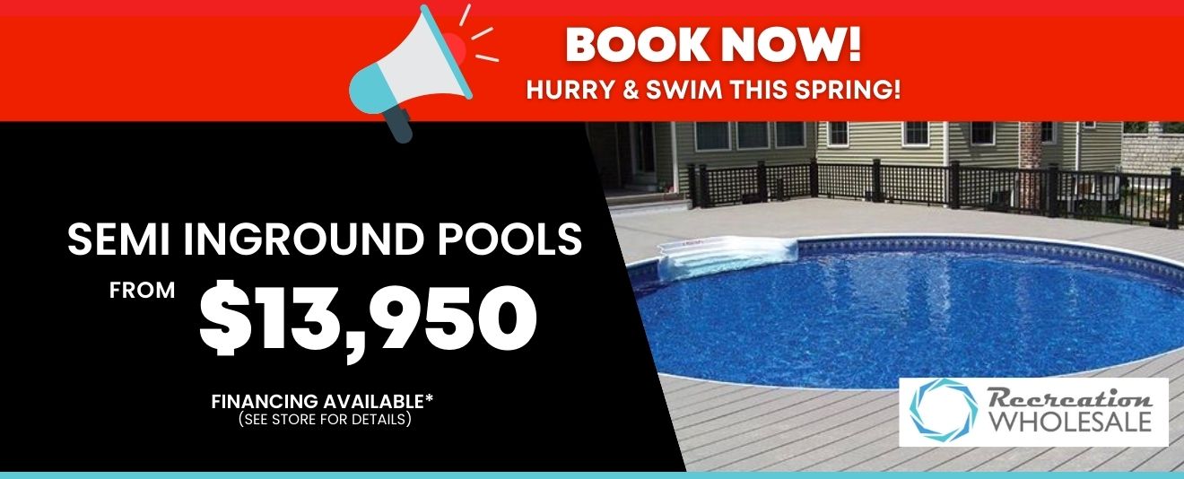 Stealth Semi-Inground Pool Sale - Kansas City, MO